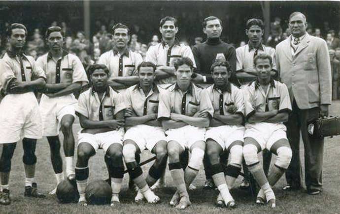India_national_team_at_Olympics_1948