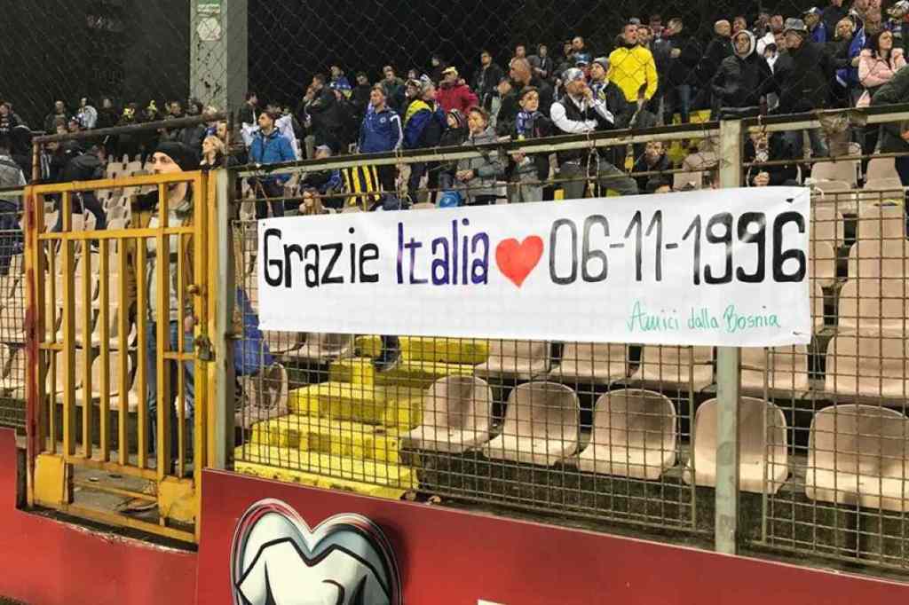 Il calcio e la guerra: l’Italia a&nbsp;Sarajevo