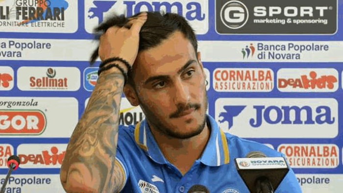 Giorgos Katidis al Novara