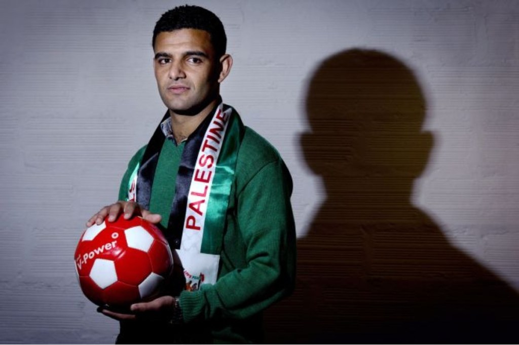 Il calciatore palestinese Mahmoud Sarsak