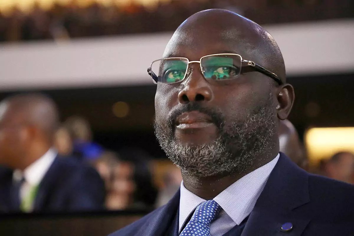 George Weah Presidente della Liberia