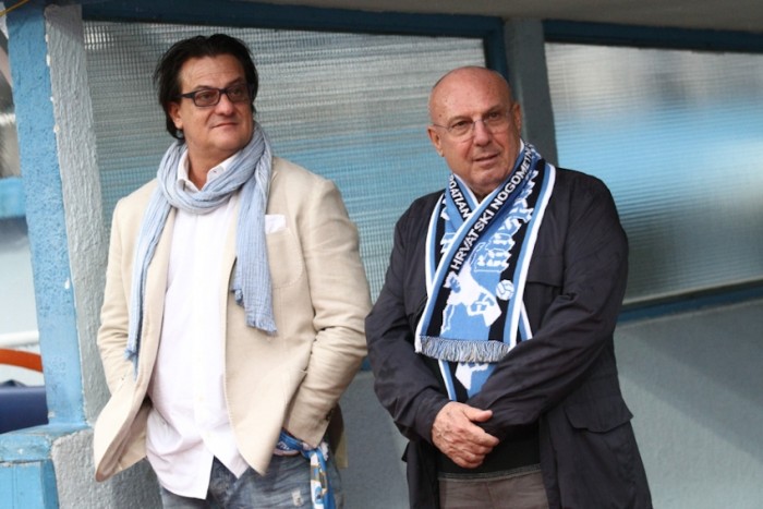 Damir Mišković e Gabriele Volpi al HNK Rijeka