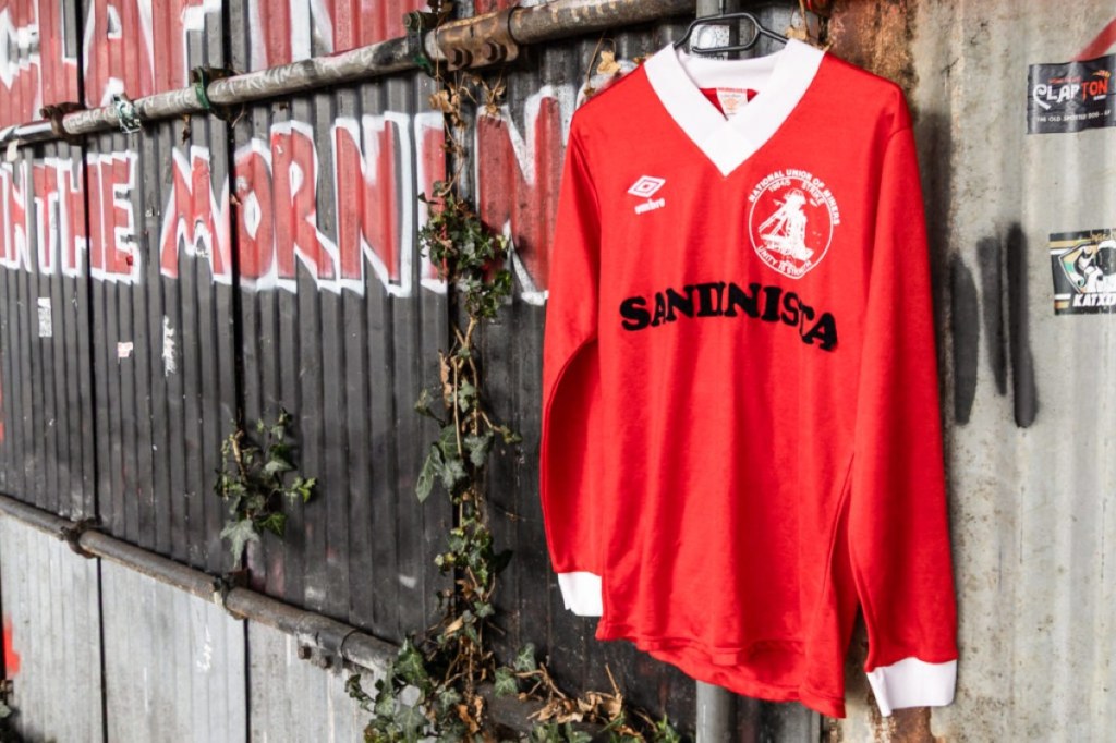 Maglietta Sandinista minatori Clapton CFC