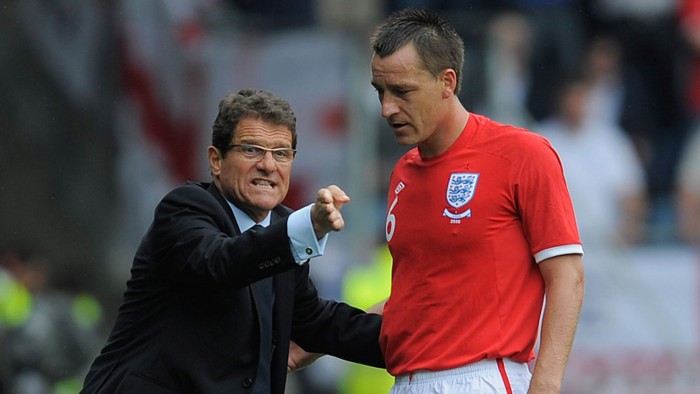 Fabio Capello John Terry Inghilterra