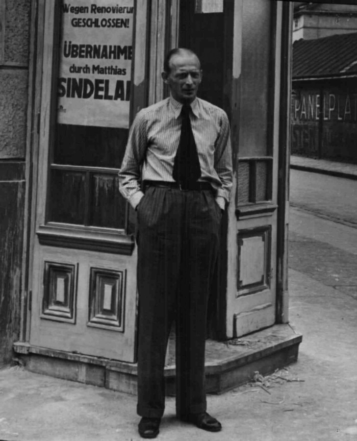 Matthias Sindelar caffetteria 1938