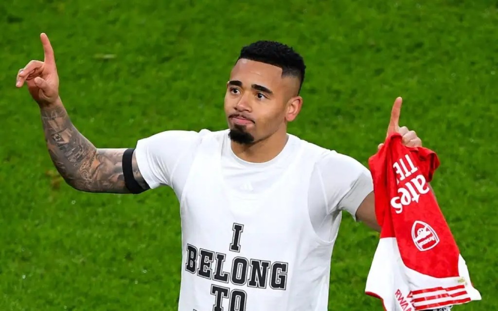 Gabriel Jesus Arsenal 'I Belong to Jesus'