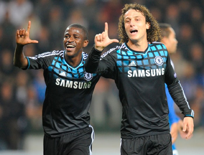 Ramires David Luiz Lula 2011